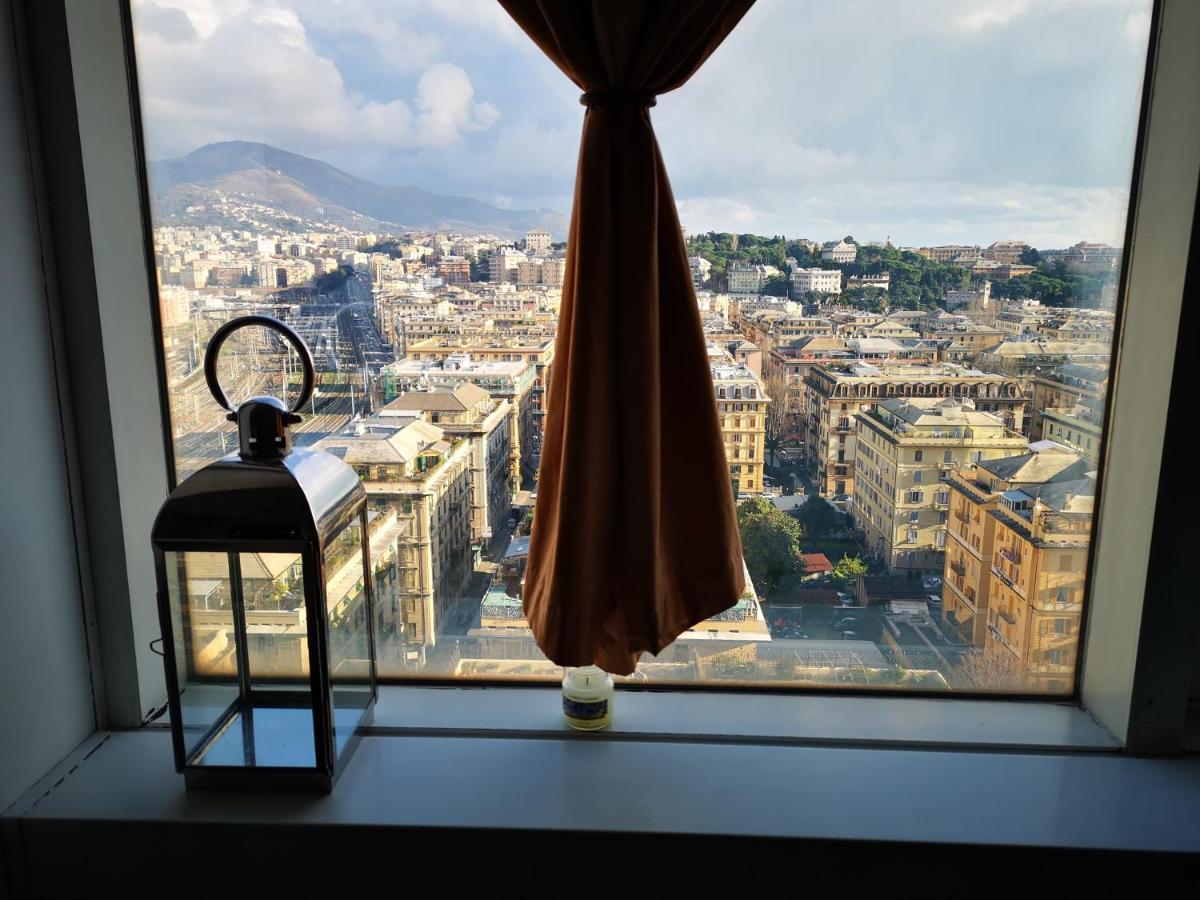 Suite Lambruschini Central With Top City View - Free Covered Parking Генуя Экстерьер фото